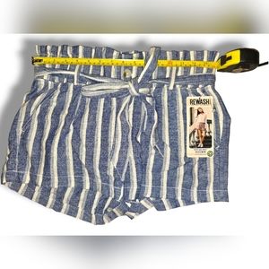 Rewash paperbag shorts, size Large new with tags.